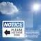 Signmission Please Use Other Door Sign With Symbol, 10 in W x Rectangle, Vinyl Decal OS-2PACK-NS-D-710-L-16362 - alternate 2
